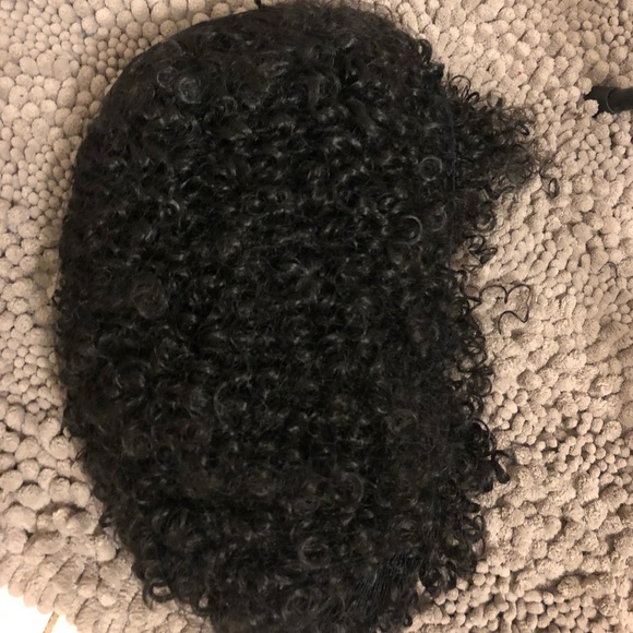 TONI 18” BLACK CURLY FRO NATURAL GIRL WIG *NWT*